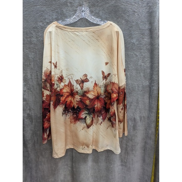 Women's Long Sleeve Shirt XL Stretch Fall‎ Cross - Picture 3 of 5